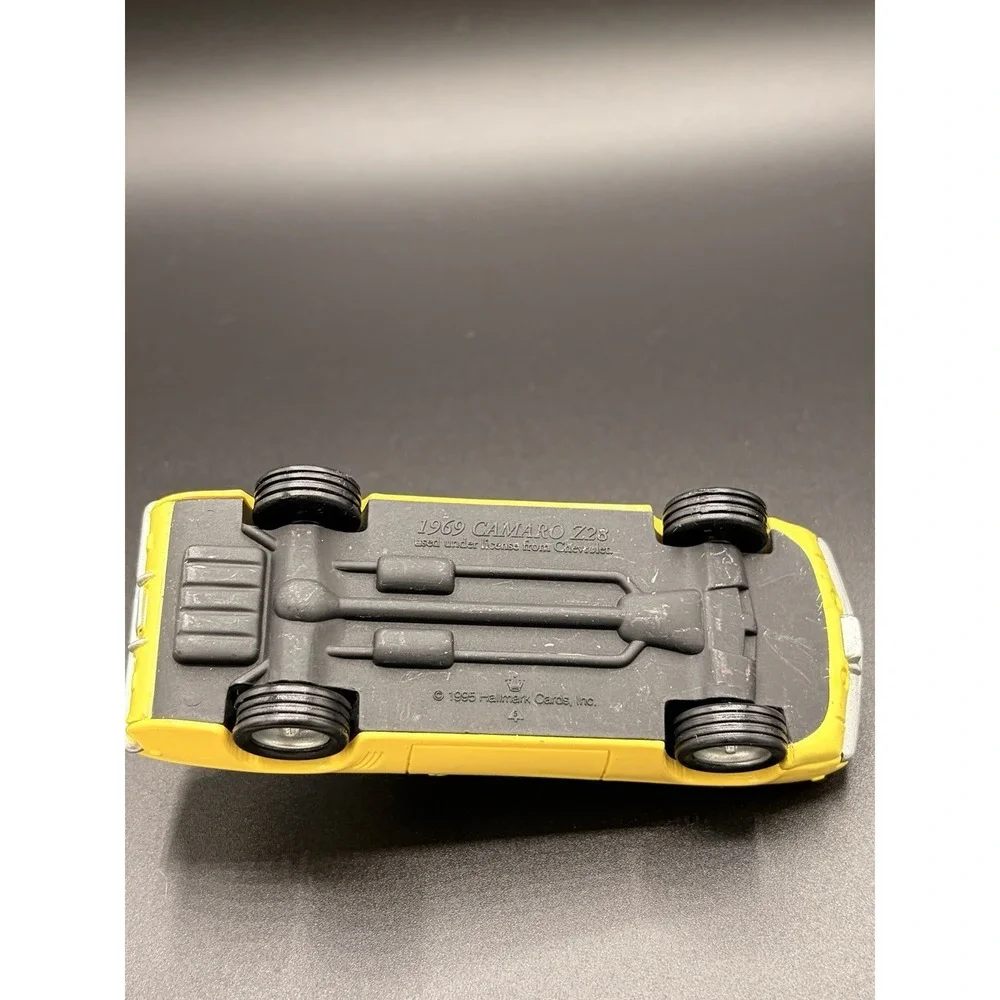 Hallmark Keepsake Ornament Christmas1995 Yellow 1969 Chevy Camaro Z28